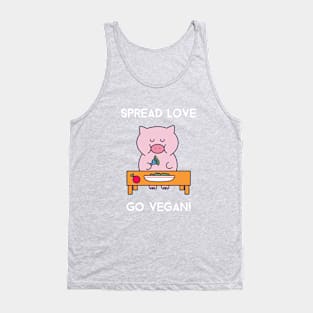 Spread Love Go Vegan Tank Top